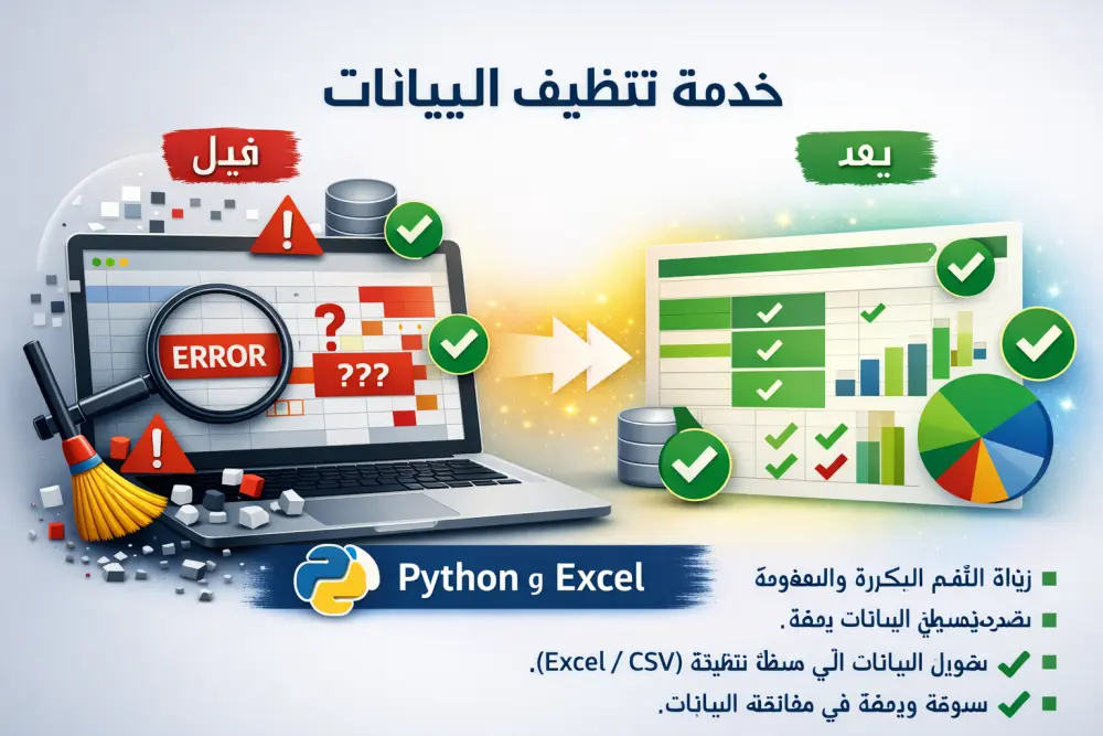 تنظيف بيانات