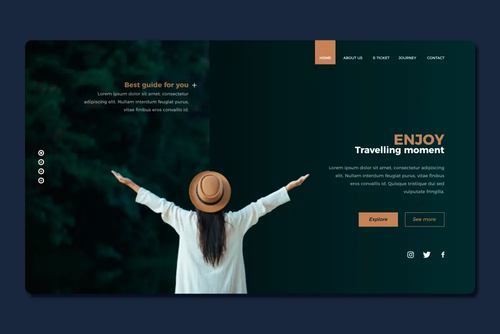 تصميم Landing Page متجاوبة وسريعة الأداء