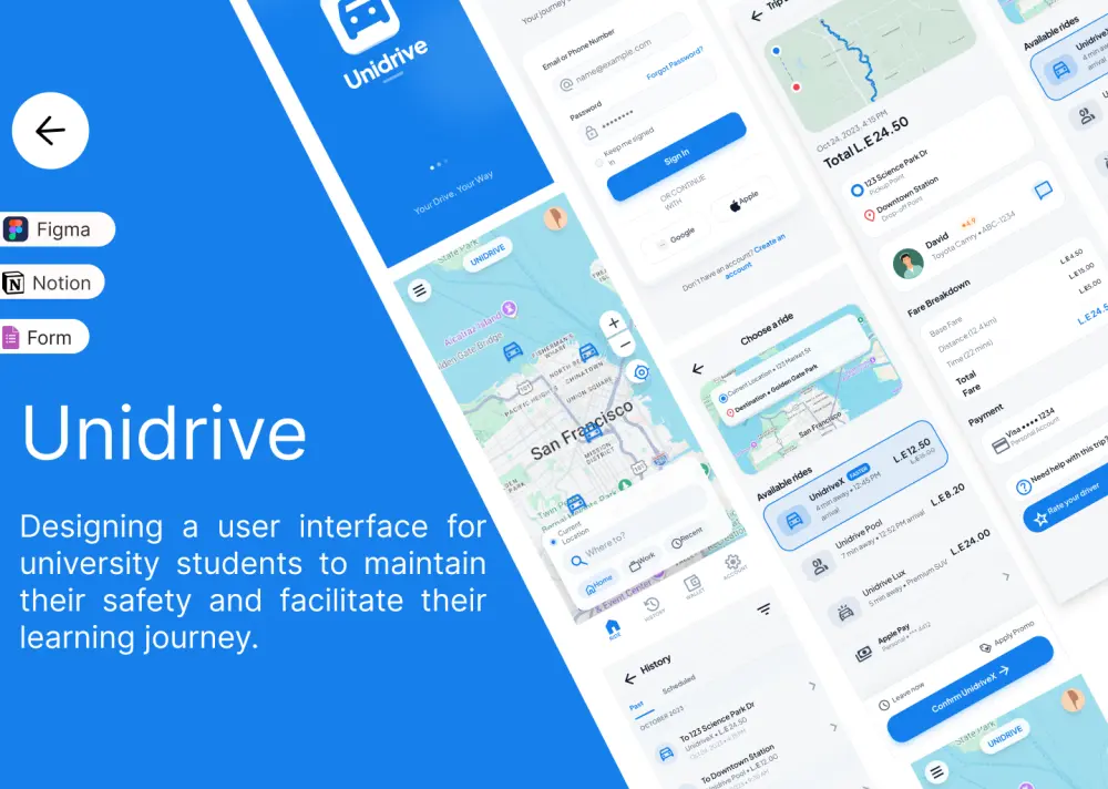 سأصمم لك شاشتين UI/UX احترافيتين لمشروع التخرج مقابل 5$