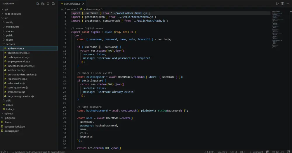 تصميم REST API احترافي باستخدام Node.js و Express.js لإدارة البيانات (CRUD كامل)