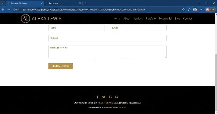 تصميم وتطوير صفحة هبوط (Landing Page) احترافية متجاوبة 100% باستخدام HTML و CSS و JavaScript، مخصصة لعرض مشروعك أو خدمتك بشكل جذاب وعصري مع تحسين تجربة المستخدم وسرعة الأداء.
