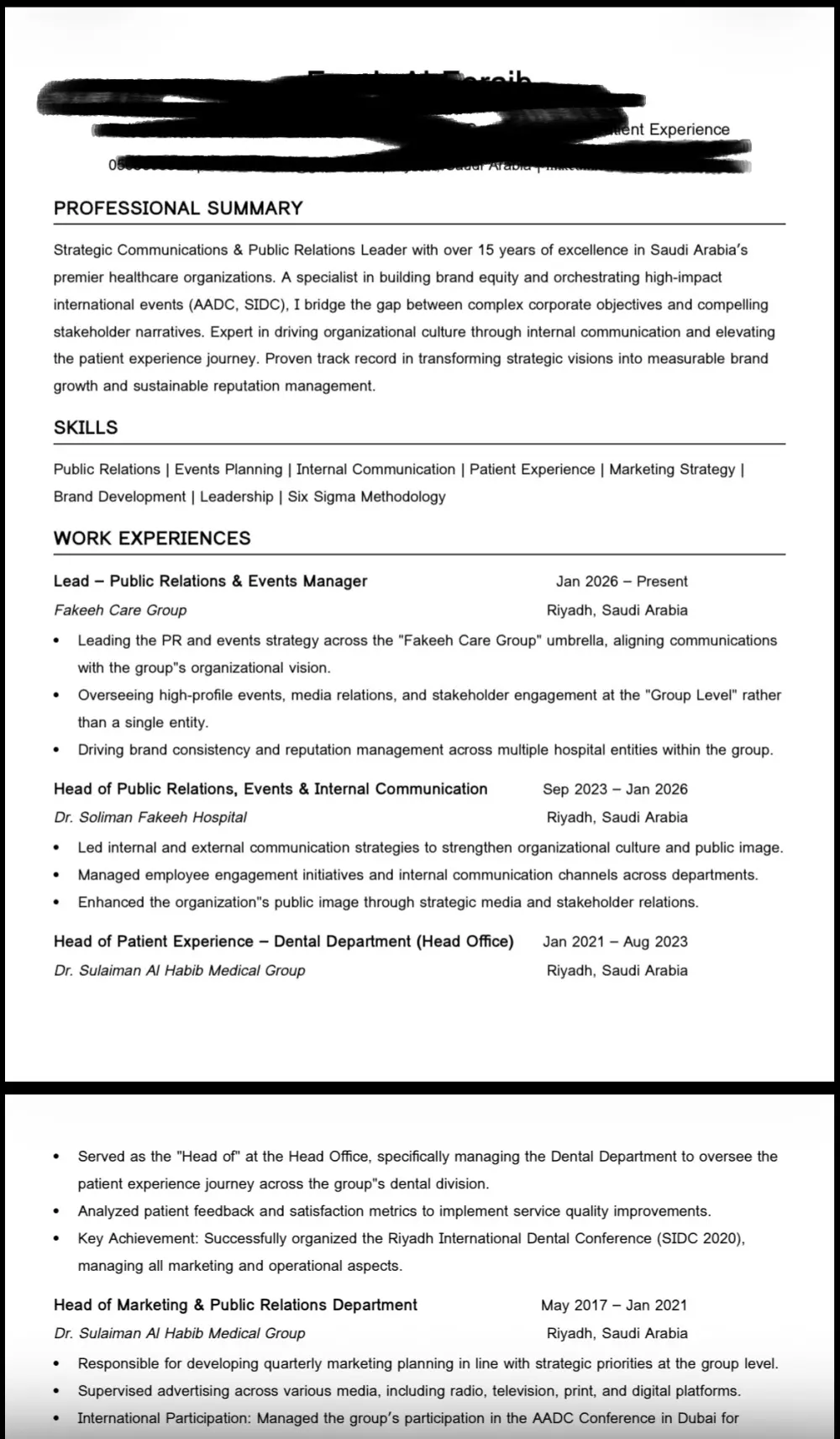 إنشاء سيرة ذاتية ATS + تحسين فرص قبولك في الوظائف