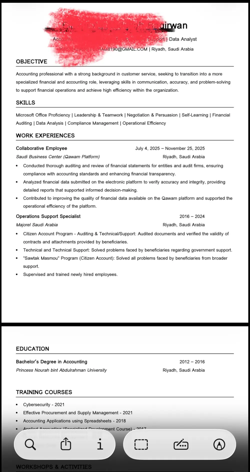 إنشاء سيرة ذاتية ATS + تحسين فرص قبولك في الوظائف