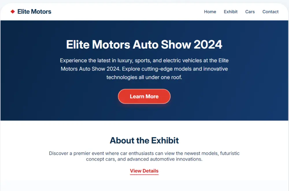 تصميم صفحتين ويب مقسمة من قسم ل ثلاث أقسام باستخدام HTML , CSS