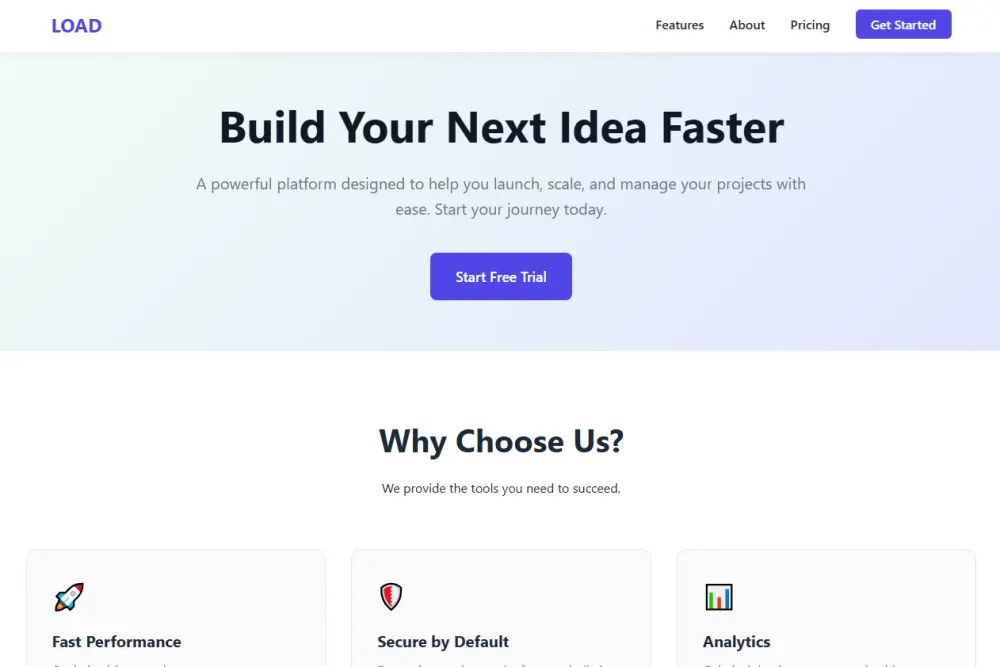 تصميم صفحتين ويب مقسمة من قسم ل ثلاث أقسام باستخدام HTML , CSS