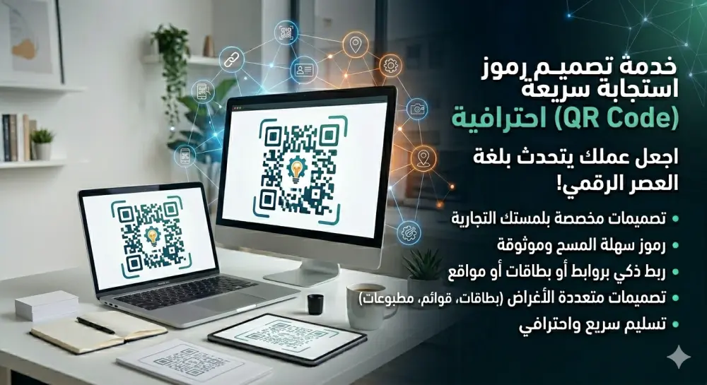 تصميم  باركود خاص بك Qr Code