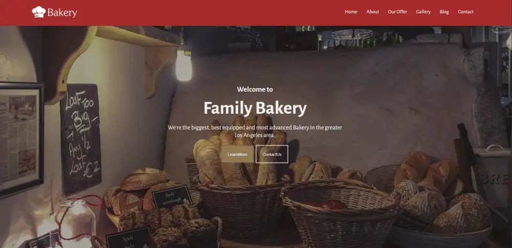 صفحة هبوط واحدة كاملة (Landing Page)