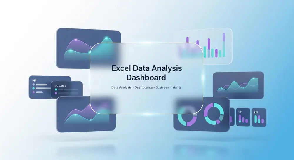 تحليل وتنظيم البيانات وإنشاء Dashboards احترافية باستخدام Excel