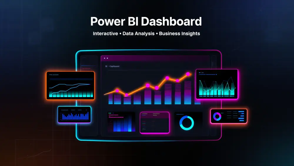 تصميم لوحة عرض (Dashboard) تفاعلية احترافية باستخدام Power BI