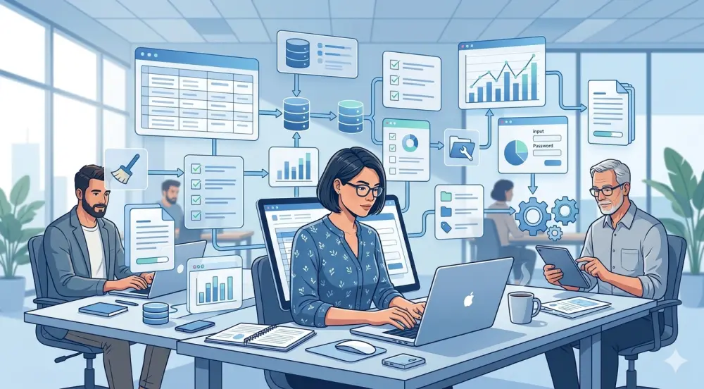 إدخال البيانات (Data Entry) باحترافية ودقة عالية