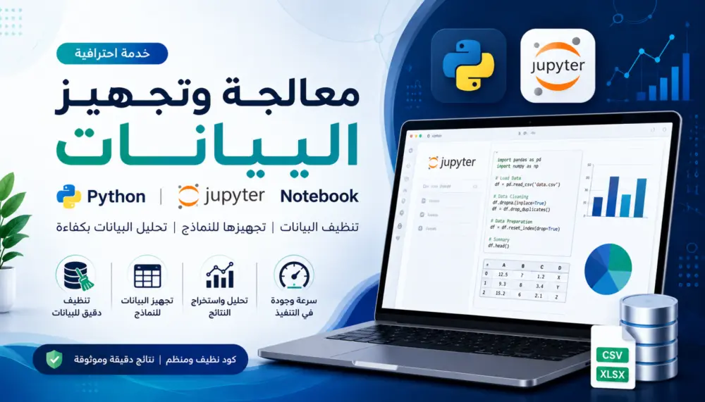 “خدمة معالجة وتجهيز البيانات