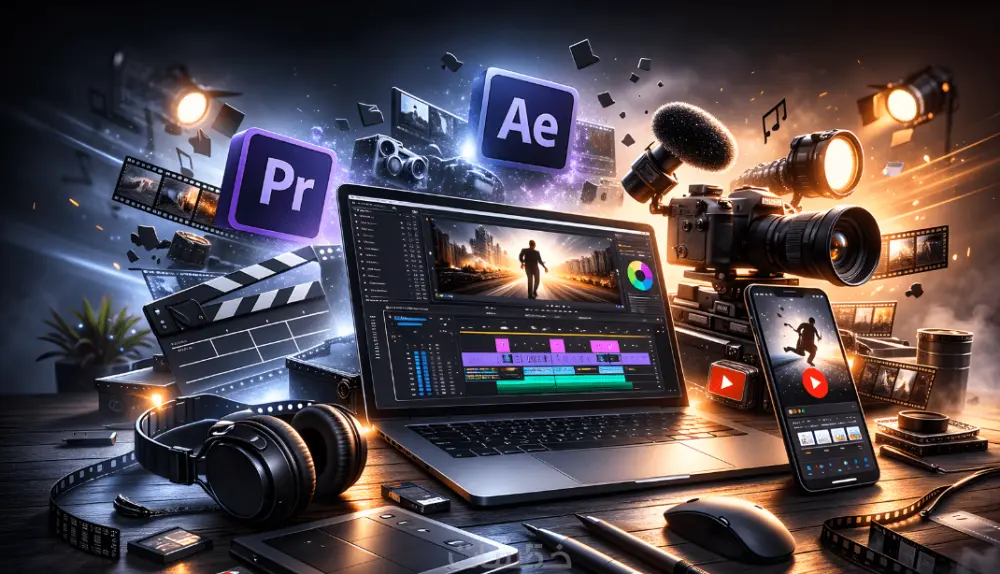 مونتاج ريلز وشورتس جذابة تزيد التفاعل والمشاهدات