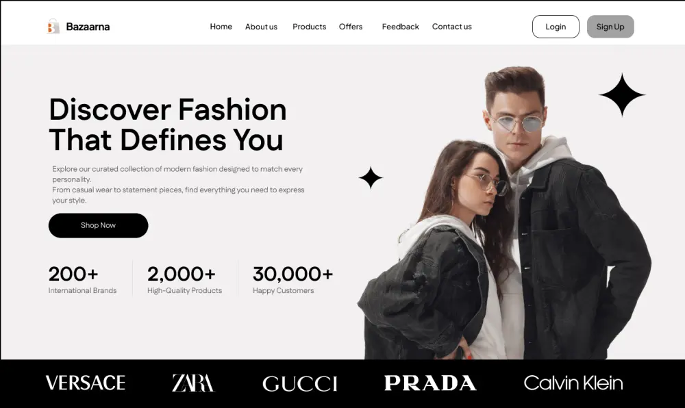 أقدم لك خدمة تصميم واجهات مستخدم (UI) وصفحات هبوط (Landing Pages) احترافية تجمع بين الجمال وسهولة الاستخدام لتحقيق أفضل تجربة ممكنة