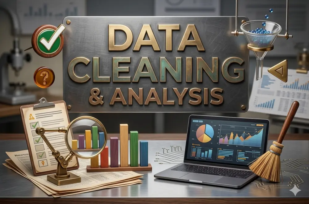 سأتولى مهام تنظيف وتحليل البيانات، مع تصميم لوحات معلومات وتقارير تفاعلية، وذلك بالاستعانة بأدوات رائدة في هذا المجال مثل Power BI و Excel.