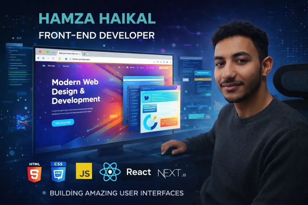 Landing Page احترافية باستخدام HTML و Tailwind و React