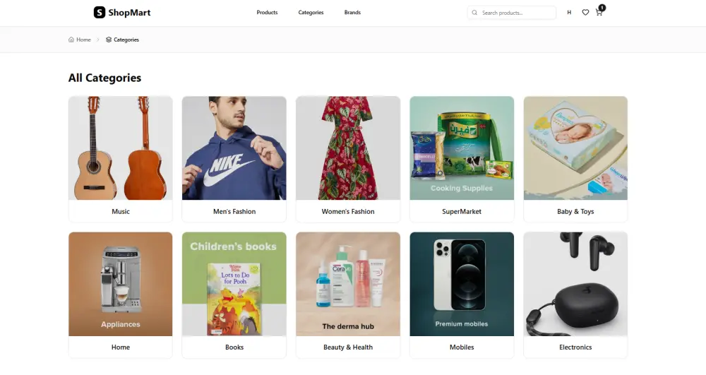 Landing Page احترافية باستخدام HTML و Tailwind و React