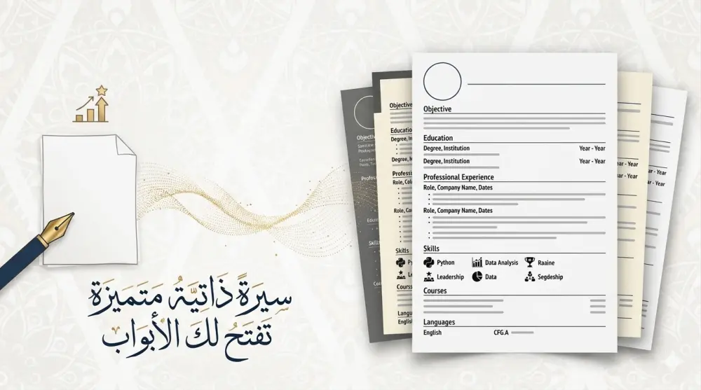هل تبحث عن سيرة ذاتية احترافية تزيد فرص قبولك في الوظائف؟