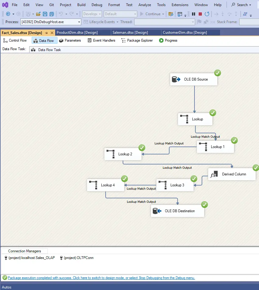 تصميم وتنفيذ Data Warehouse احترافي باستخدام SSIS (ETL Pipeline كامل)