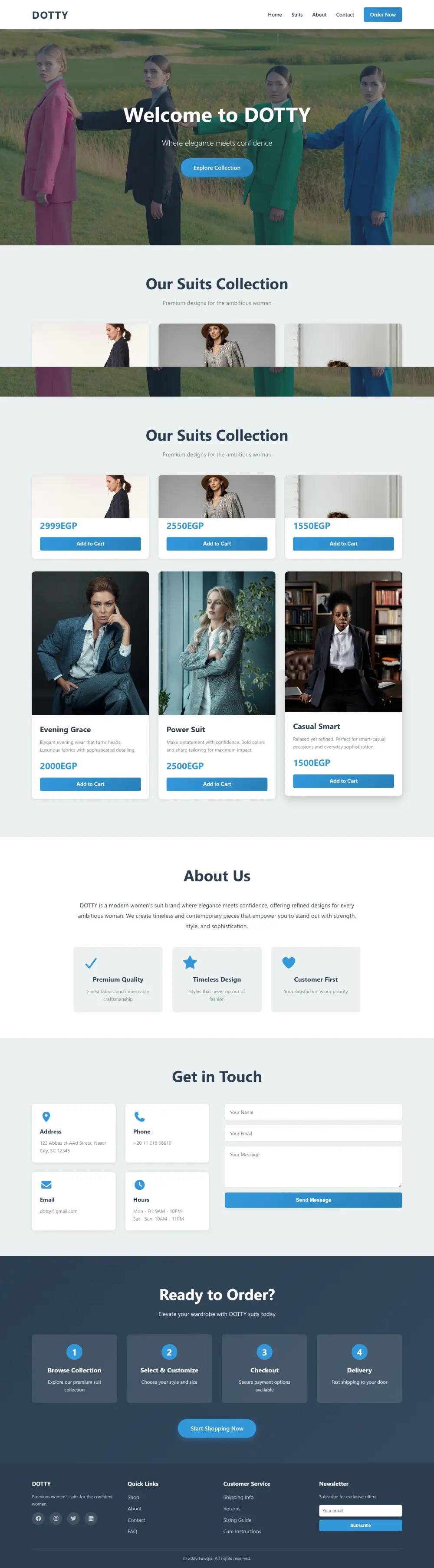 أصمم لك Landing Page احترافية وعصرية تساعدك على جذب العملاء