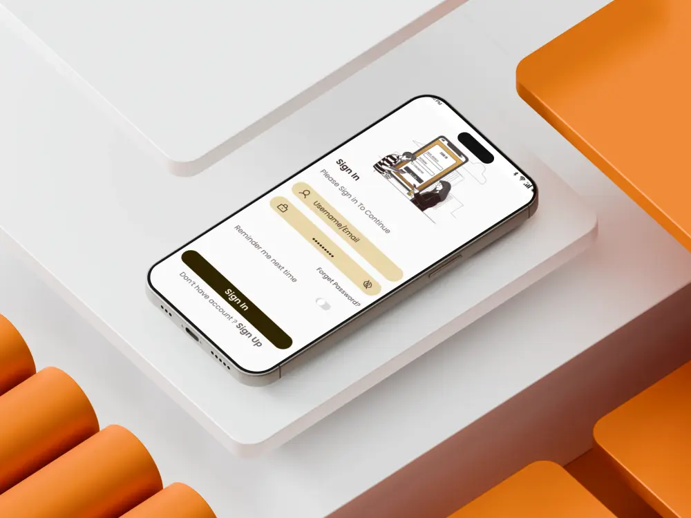 تصميم واجهات تطبيقات موبايل (UI/UX) احترافية وعصرية لكل من Android و iOS