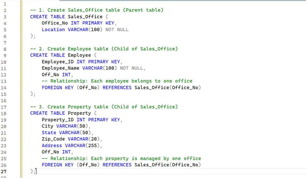 إنشاء Database كاملة: ERD + Mapping + SQL Queries باحترافية