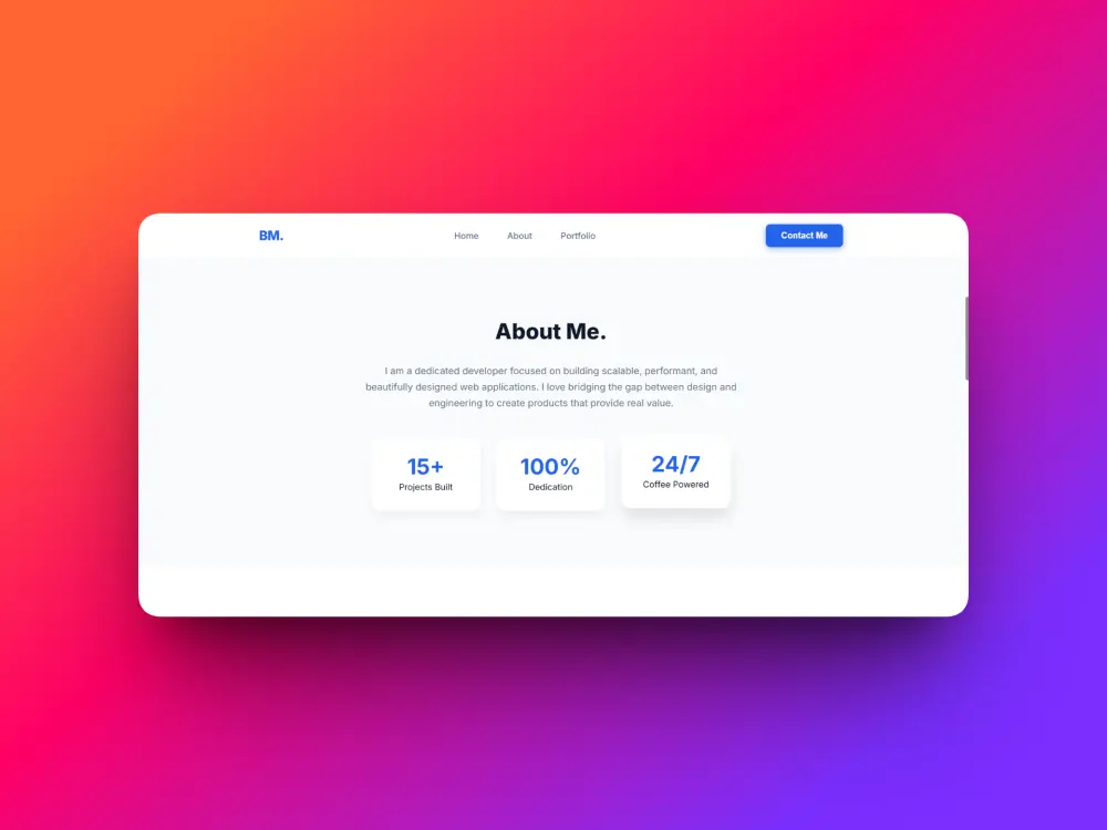 برمجة صفحة هبوط (Landing Page) احترافية وسريعة