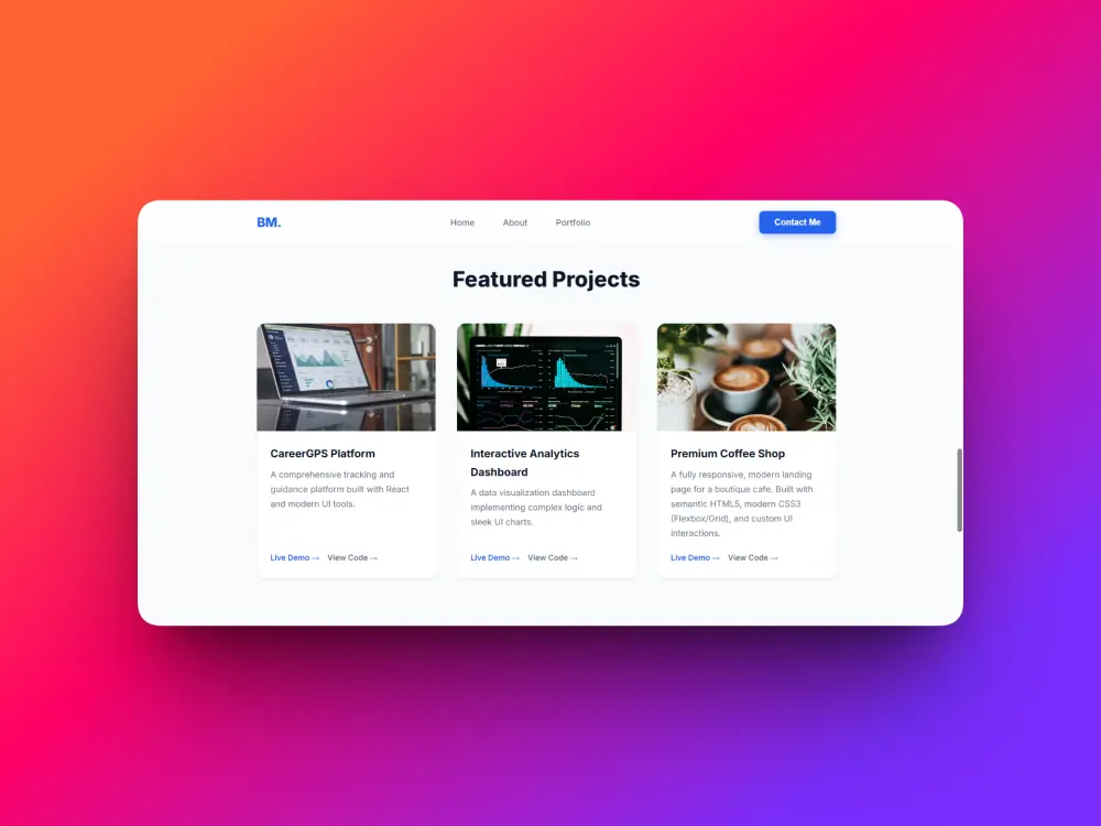برمجة صفحة هبوط (Landing Page) احترافية وسريعة