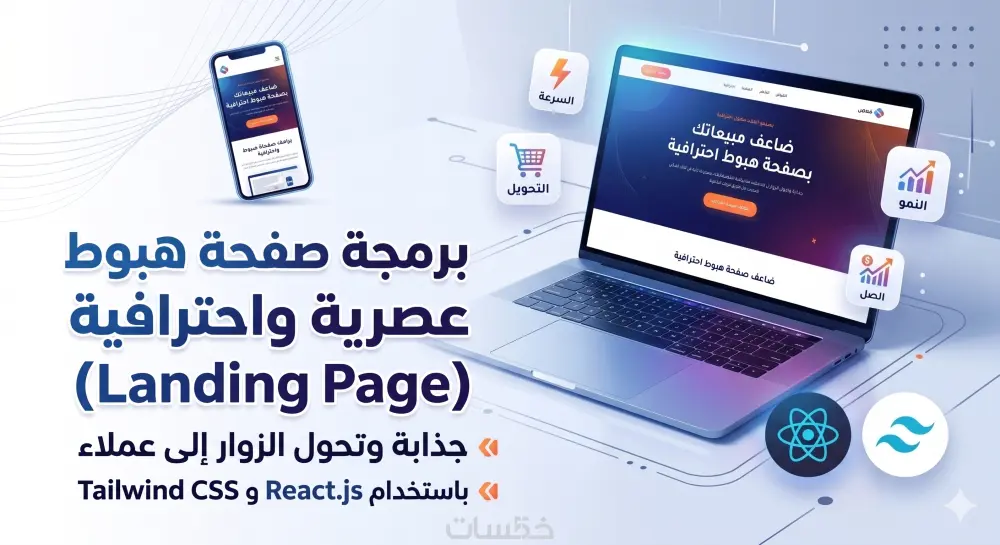 برمجة صفحة هبوط (Landing Page) احترافية وسريعة