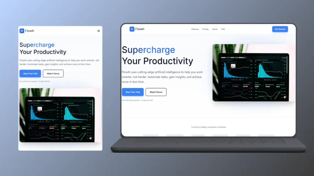 انشاء صفحة هبوط landing page