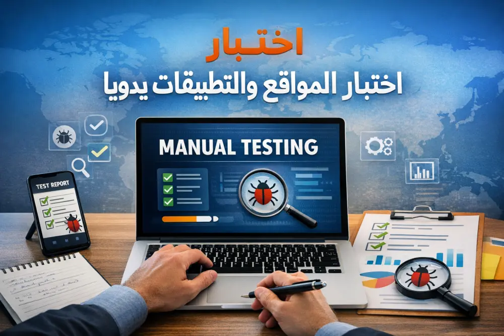 اختبار المواقع والتطبيقات يدوياً واكتشاف الأخطاء بدقة