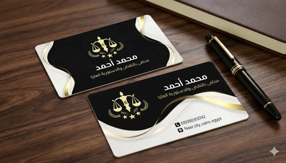 تصميم بطاقة أعمال احترافية تعكس قوة مشروعك وتجذب العملاء