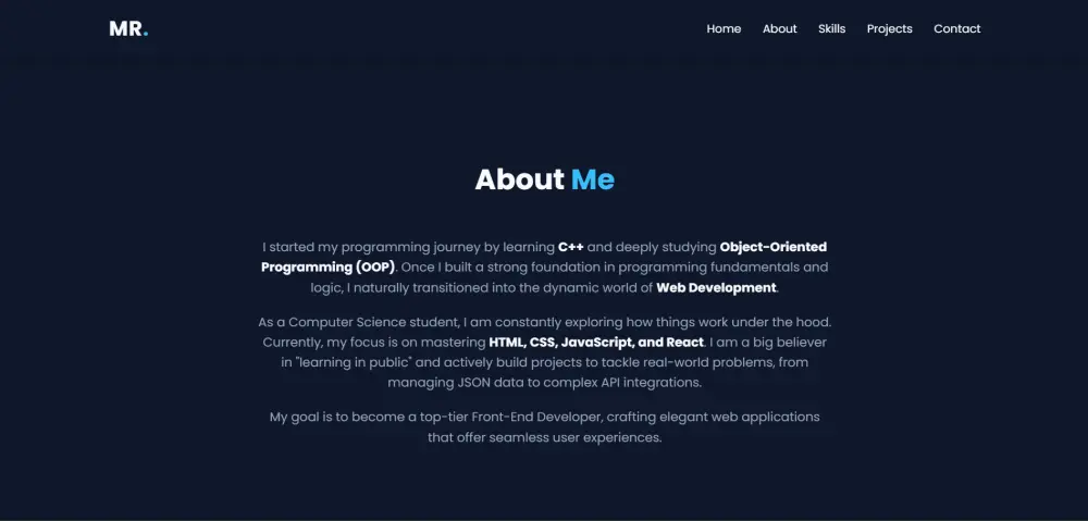 سأقوم بتصميم موقع Portfolio احترافي لعرض أعمالك ومهاراتك