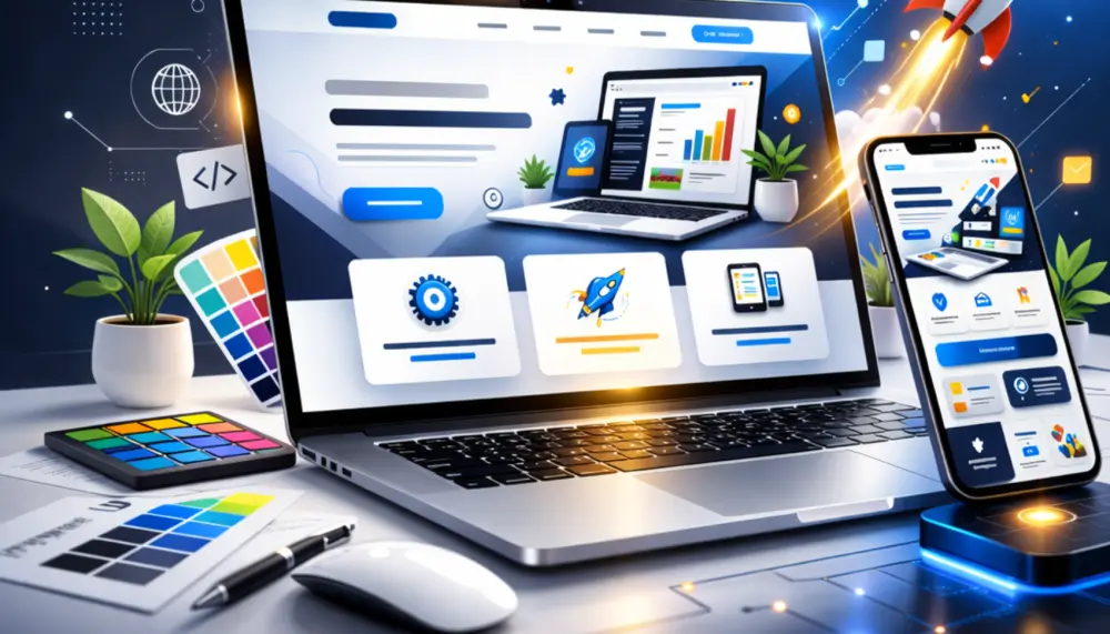 برمجة وتطوير موقع معرض أعمال (Portfolio) تفاعلي واحترافي باستخدام React.js