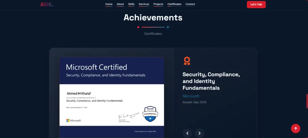 برمجة وتطوير موقع معرض أعمال (Portfolio) تفاعلي واحترافي باستخدام React.js