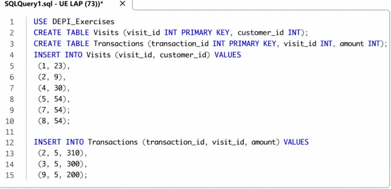 تصميم قواعد بيانات وإعداد استعلامات SQL متقدمة وتقارير إحصائية