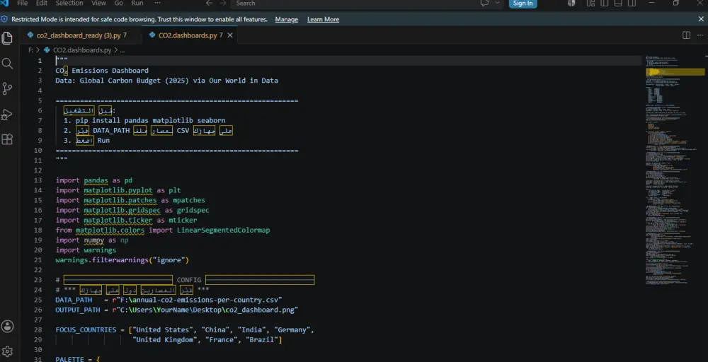 تحليل واستكشاف البيانات (EDA) ورسم لوحات تفاعلية برمجياً باستخدام Python