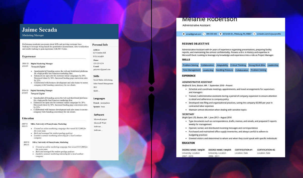 كتابة وتصميم سيرة ذاتية حديثة متوافقة مع نظام ATS