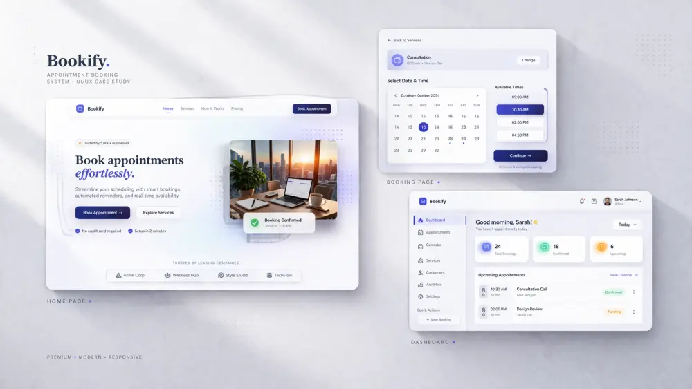 تصميم صفحة Landing Page احترافية سريعة ومتجاوبة