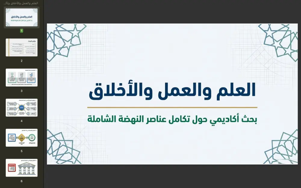 تصميم عرض تقديمي/Presentation باستخدام Power Point /Canva