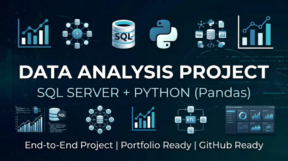 تحليل بيانات احترافي باستخدام SQL و Python واستخراج Insights دقيقة