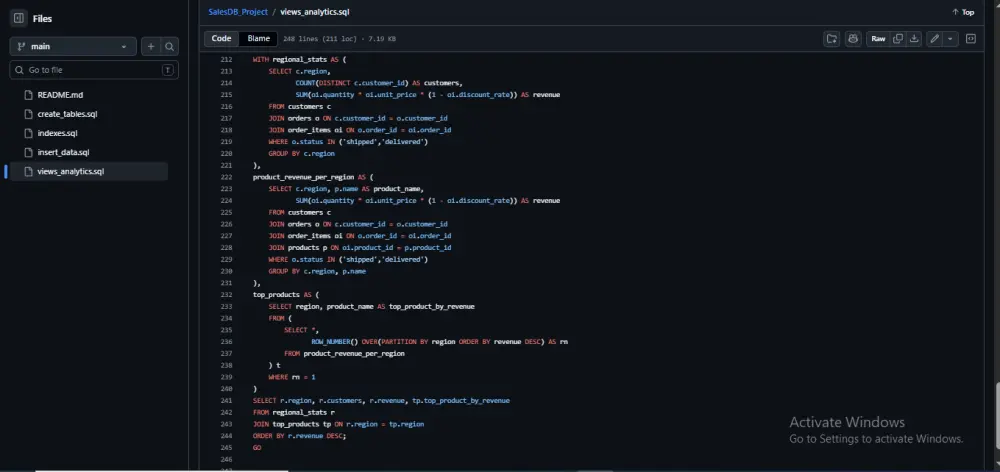 تحليل بيانات احترافي باستخدام SQL و Python واستخراج Insights دقيقة