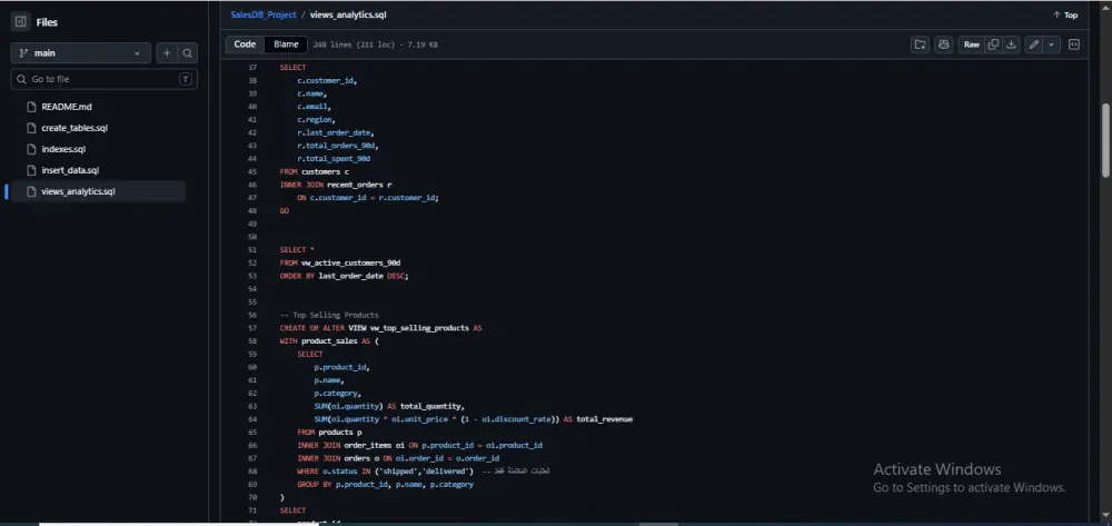تحليل بيانات احترافي باستخدام SQL و Python واستخراج Insights دقيقة