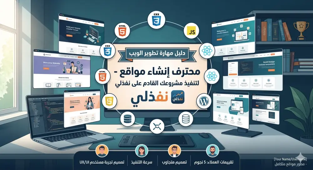 انشأ أو تطوير تطبيقات أو مواقع