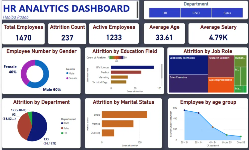 تصميم لوحة بيانات (Dashboard) احترافية باستخدام Power BI و Excel