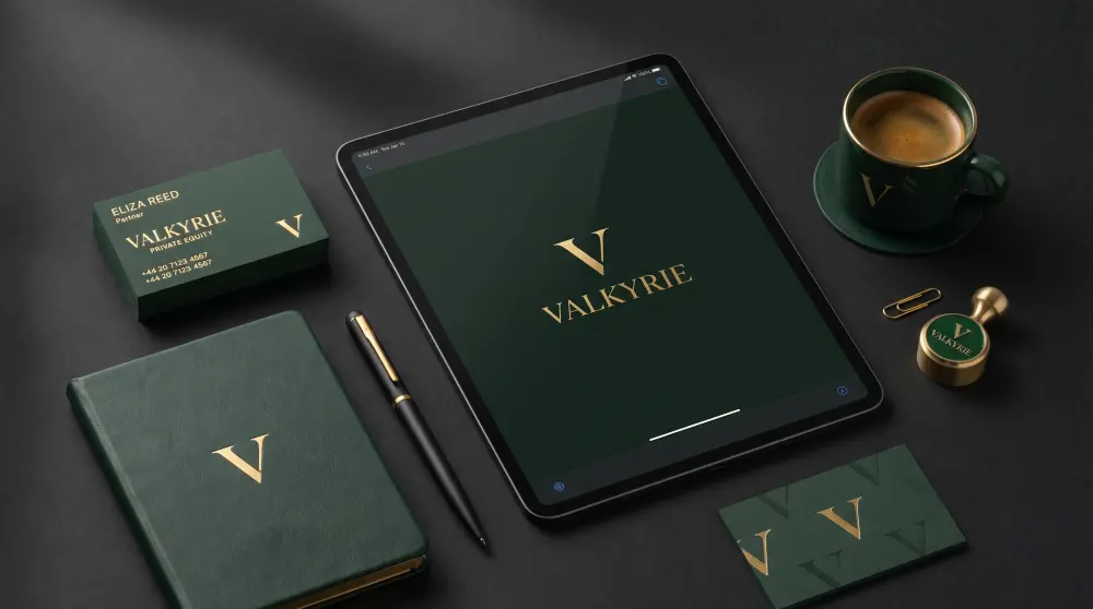 تصميم شعار وهوية بصرية احترافية