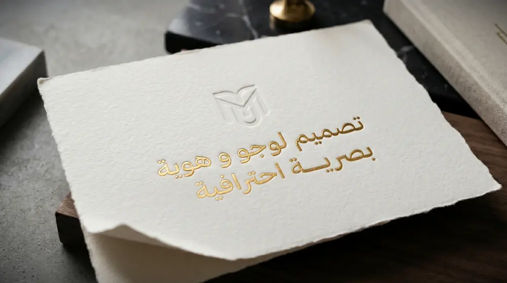 تصميم شعار وهوية بصرية احترافية