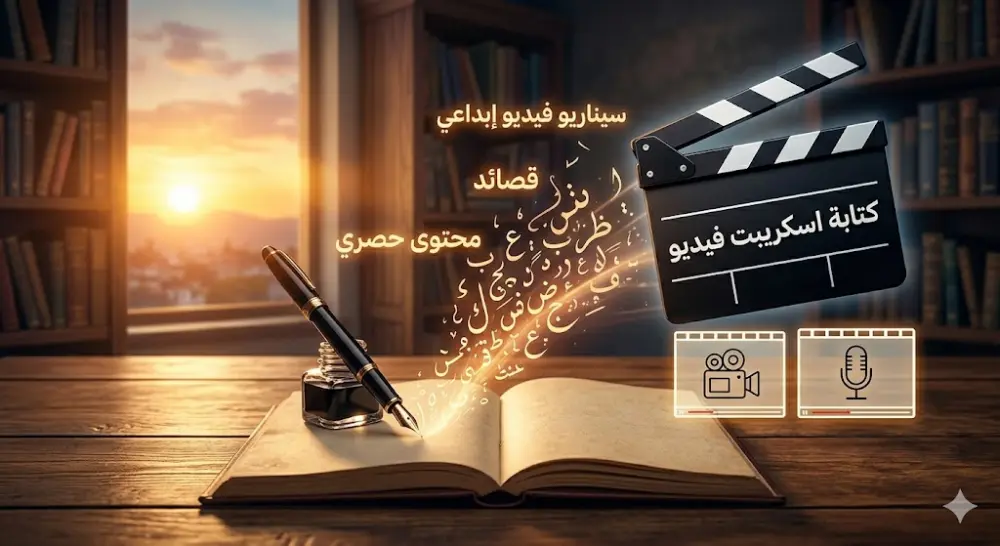 كتابة سيناريو إبداعي، قصائد، أو محتوى حصري بأسلوب مؤلف وشاعر محترف.