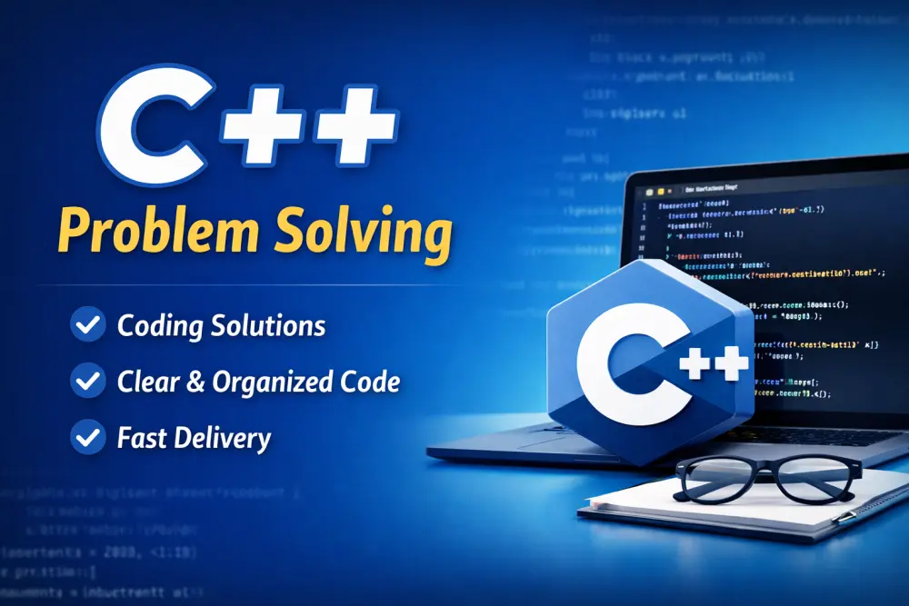 سأقوم بحل مسائل البرمجة بلغة C++ وشرحها بطريقة بسيطة