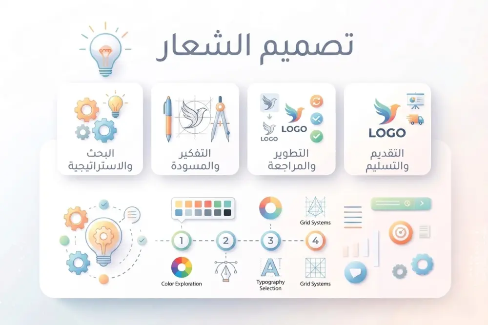 تصميم شعار احترافي ومبتكر (شعار مخصص يعكس هوية مشروعك)