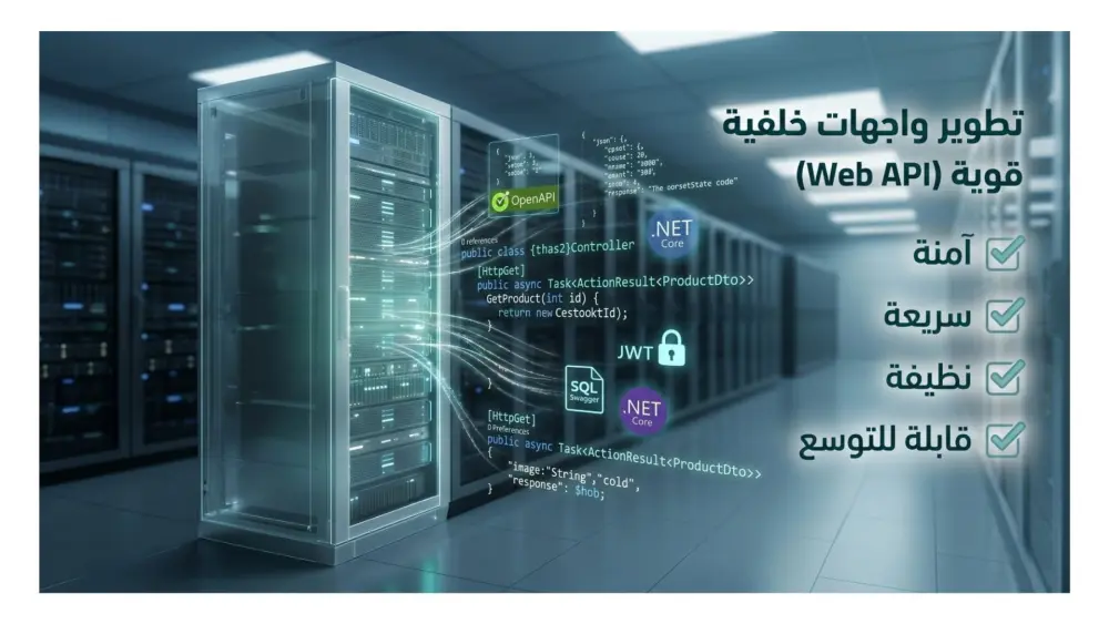 تطوير واجهات خلفية (Back-End APIs) قوية باستخدام ASP.NET Core